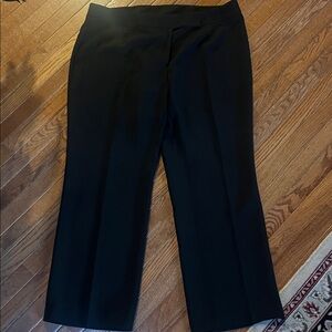 Classic Black Wide-Leg Pants